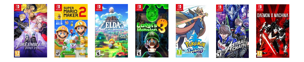 Nintendo Switch games