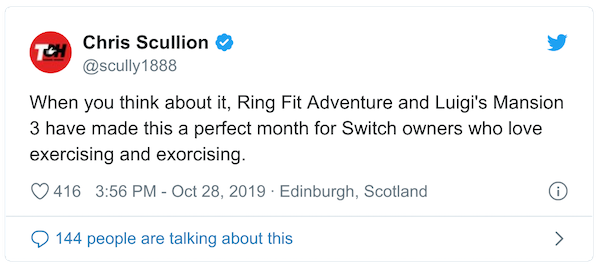 Chris Scullion on Twitter